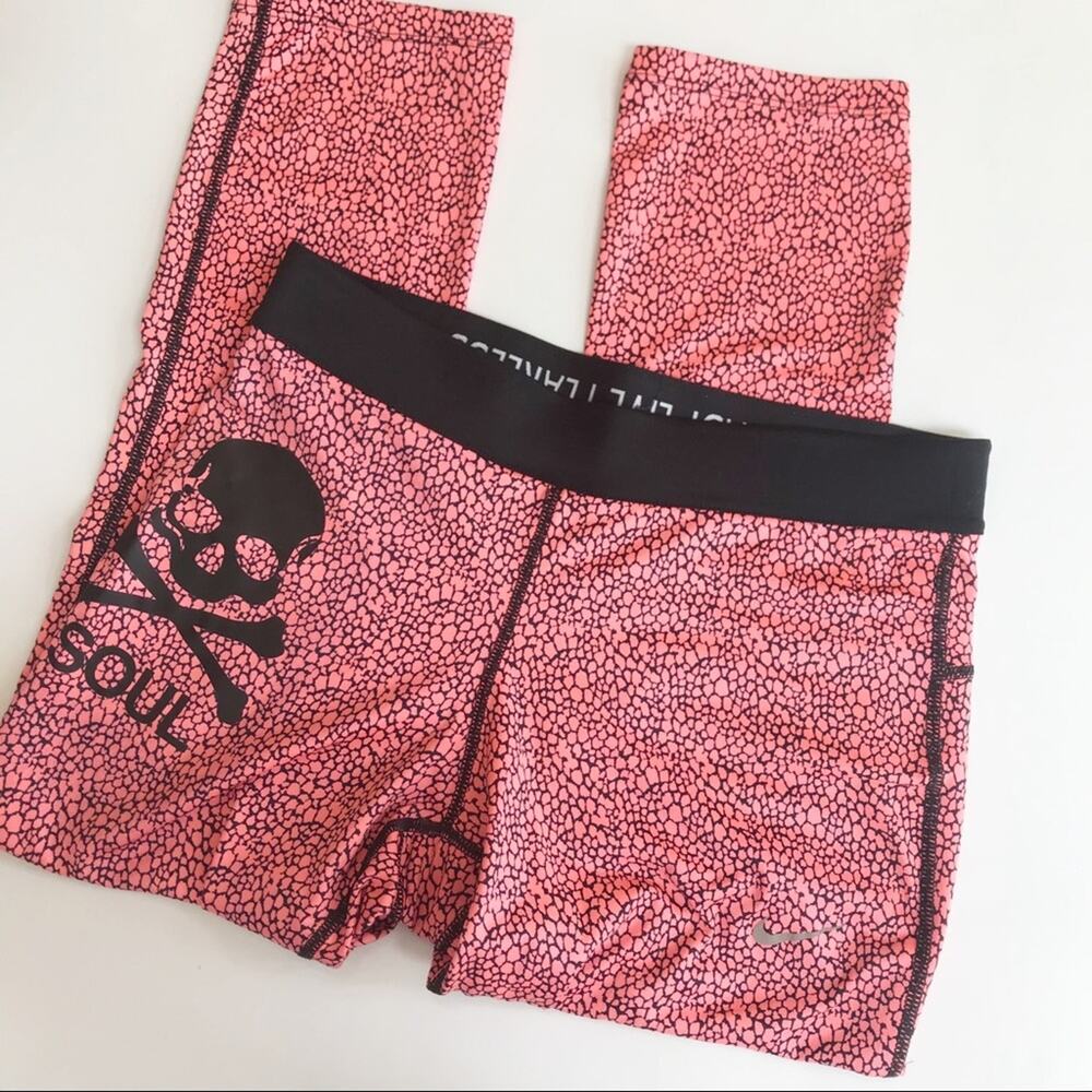 NIKE x Soul Cycle Print Mid Rise Leggings